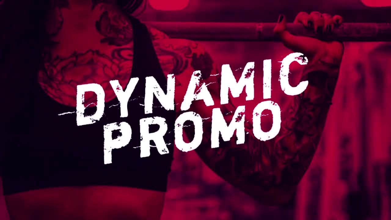 运动锻炼品牌卷轴放映效果素材库精选AE模板