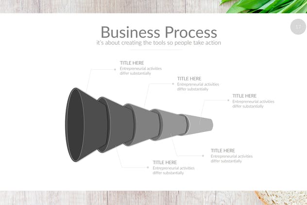 黑白设计风格项目规划PPT幻灯片模板 Black White Project Vol. 3 Powerpoint插图(2)