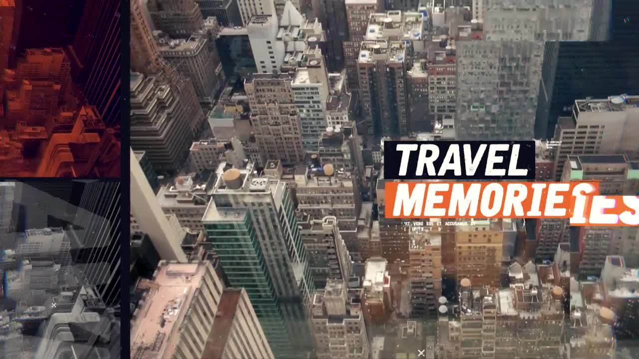 原始活力时尚有机动画开场白素材库精选AE模板