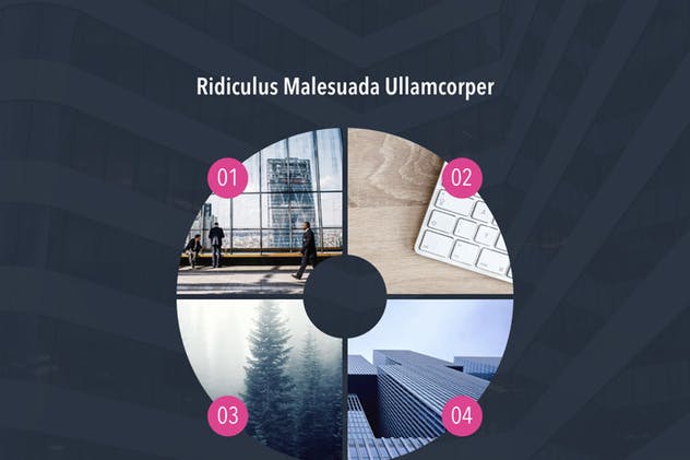 SWOT分析PPT模板下载 Midnight Office PowerPoint Template插图(5)
