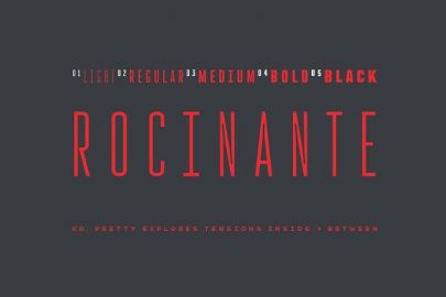 Rocinante Titling素材之家精选英文字体