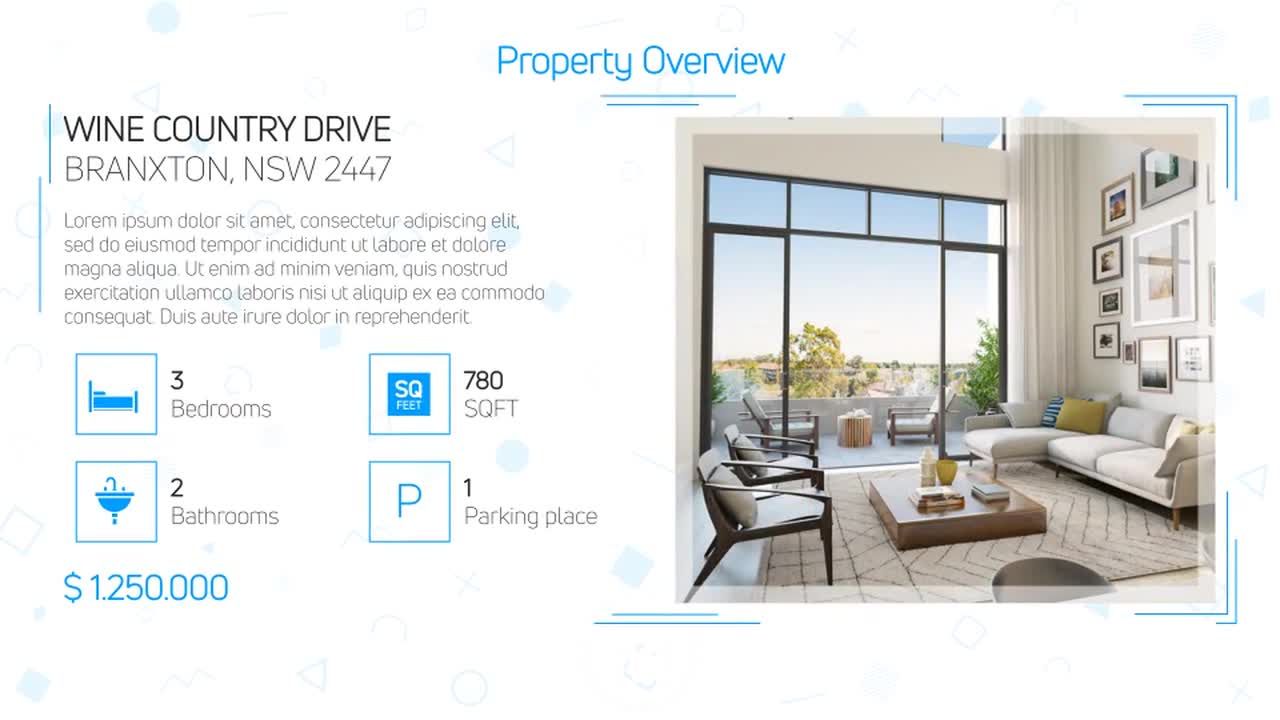 房地产演示3促销素材库精选AE模板