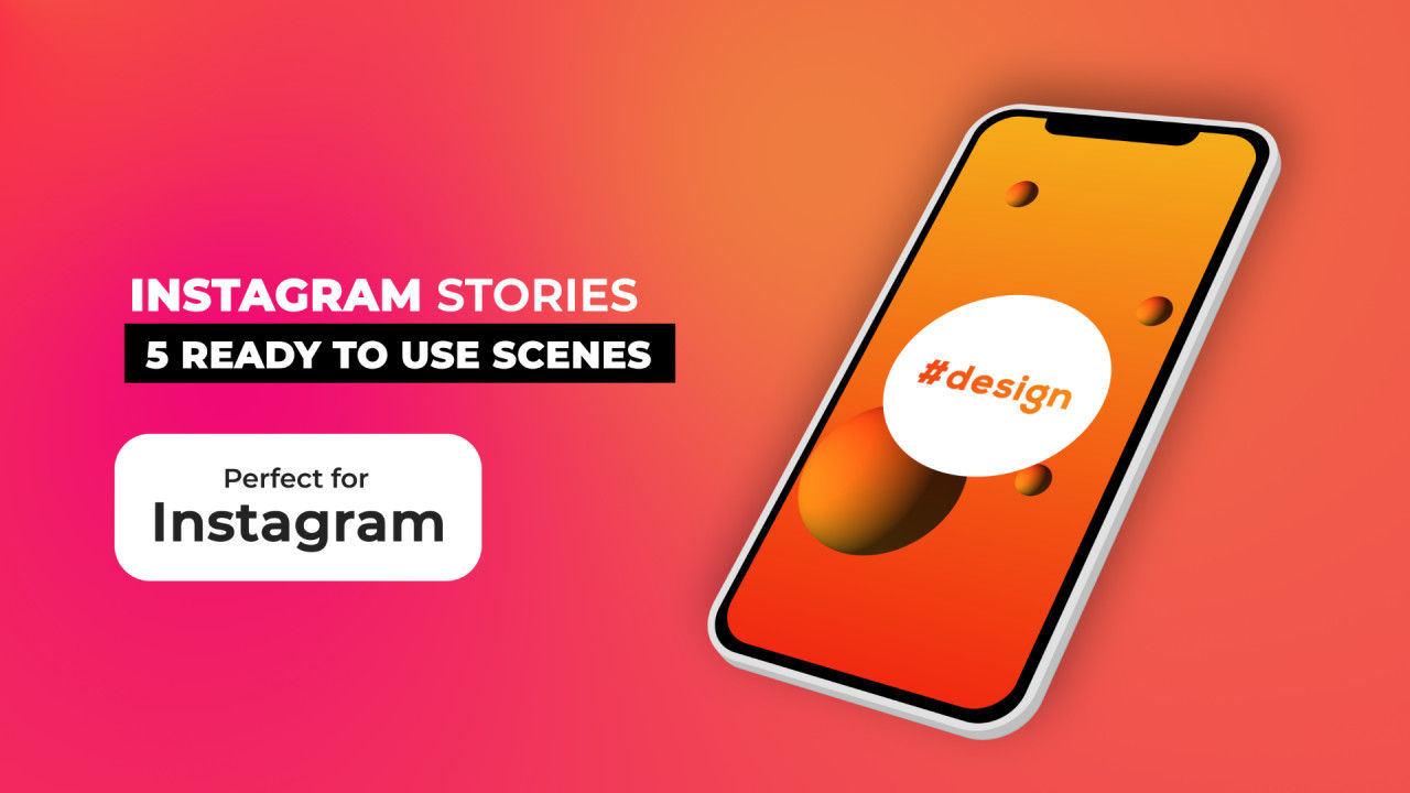 时尚动态Instagram开始视频展示素材库精选AE模板