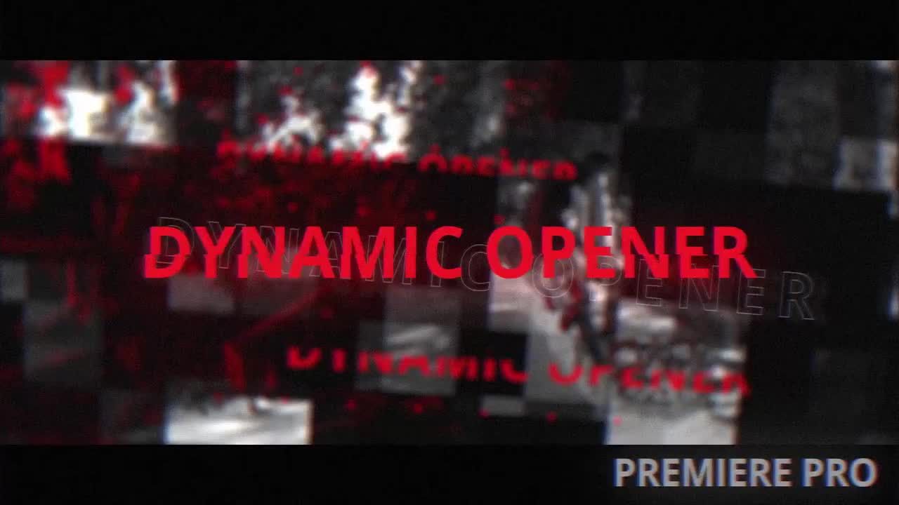 动态毛刺Pr模板