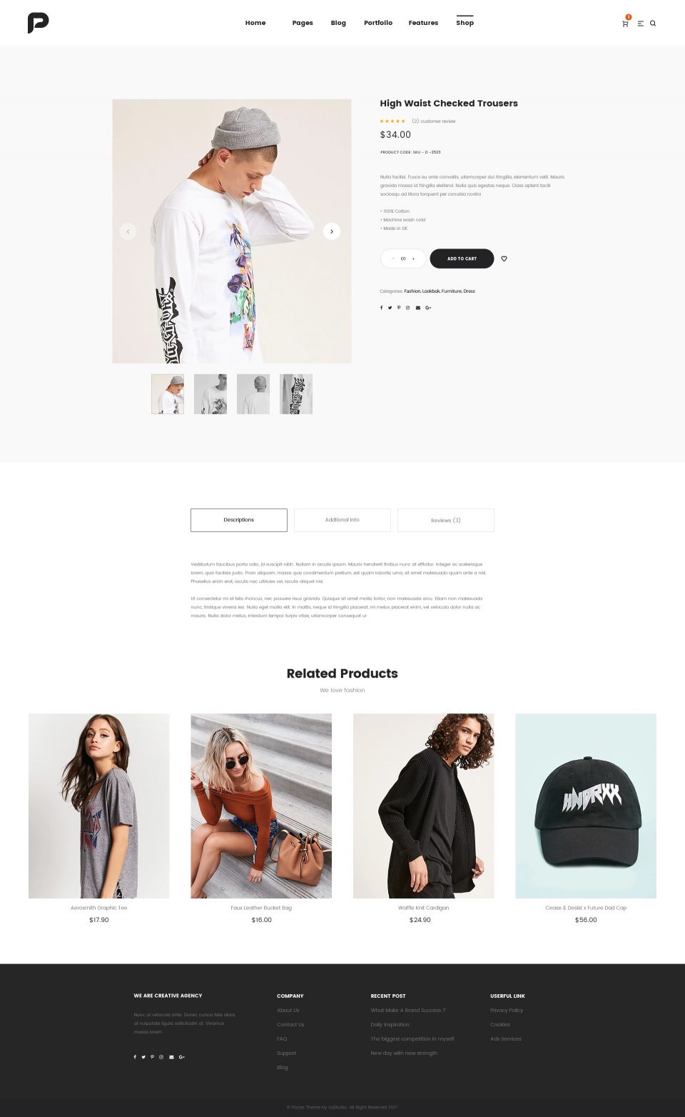 高质量网站全套 PSD 模板素材库精选 Pisces-Multi Concept PSD Template插图(18)
