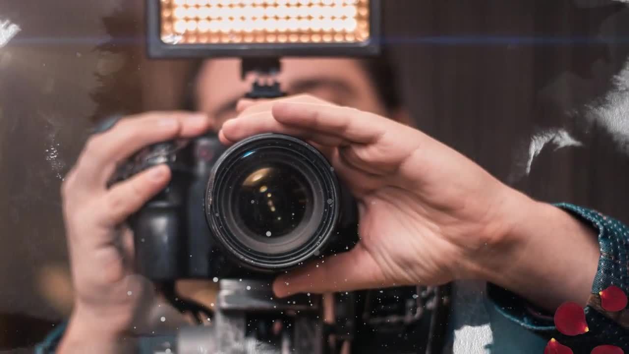 玫瑰幻灯片动画素材库精选AE模板