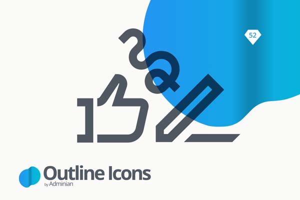 管理界面UI常用图标套装下载 [Sketch]