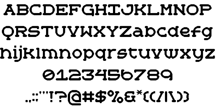 General Failure font插图5 General Failure font插图5