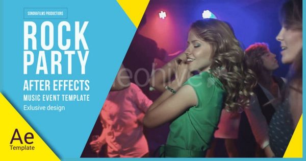 时尚活动事件宣传开场视频素材库精选AE模板 Event Promo