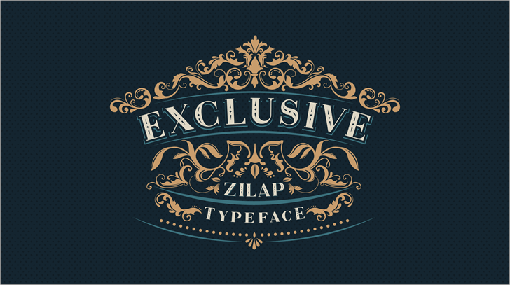 Zilap Exclusive Personal use font插图5