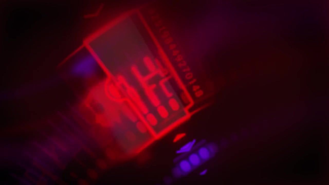 HUD圆形徽标显示素材库精选AE模板