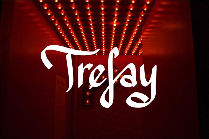 Trefay font插图3