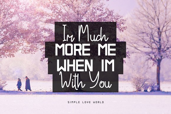 Snowman The Woppie – Font Duo插图3