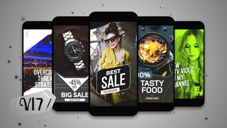 时尚炫酷产品动画展示ae模板