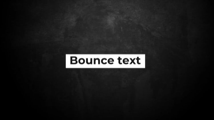 15个反弹文本转换素材库精选pr模板