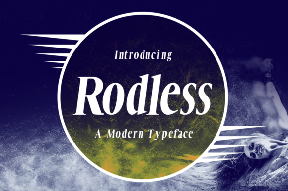 Rodless Font素材之家精选英文字体