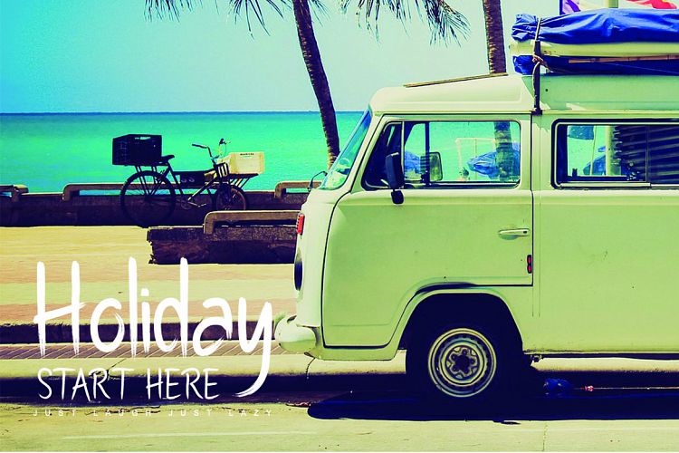 Pollaroid Regular Font插图3