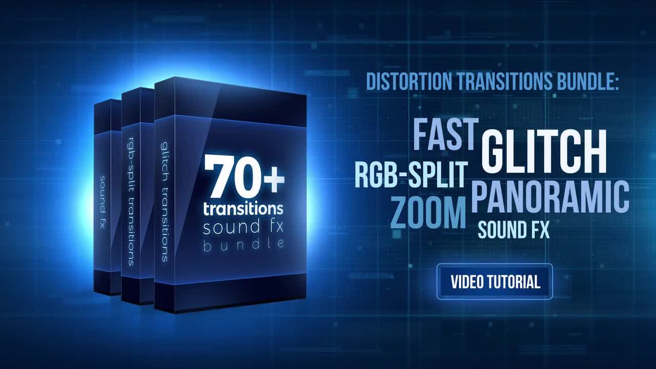 设计独特的过渡效果视频制作Pr模板