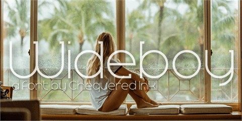 Wideboy font素材之家精选英文字体
