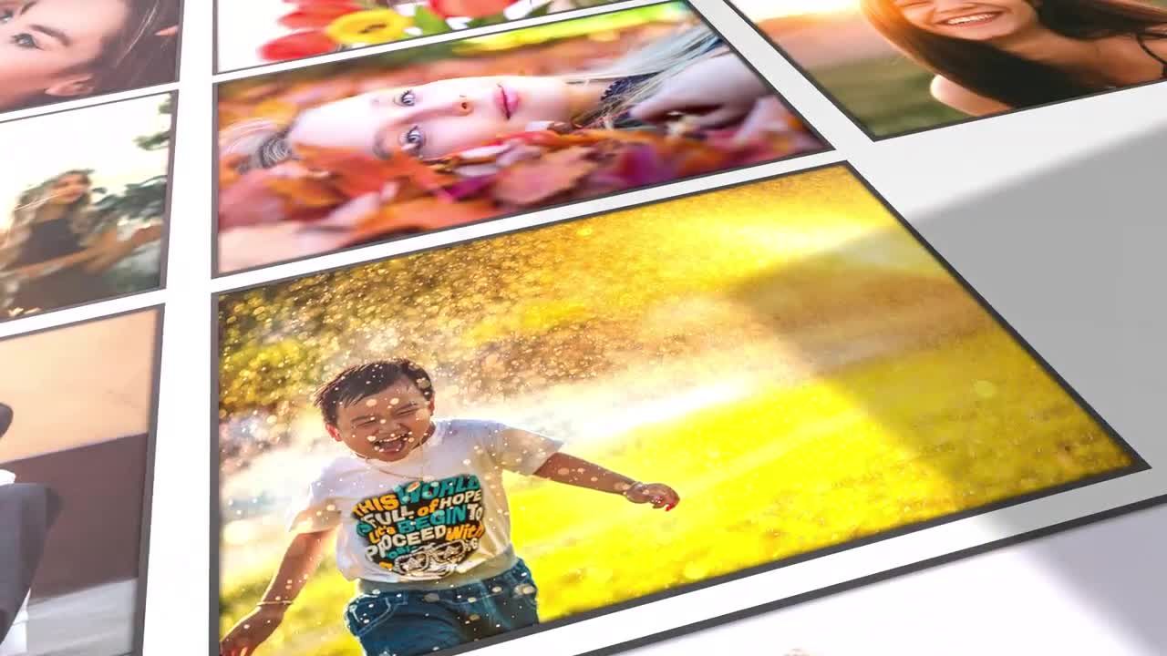 时尚简洁新颖的照片库素材库精选AE模板