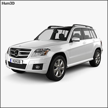 梅赛德斯·奔驰GLK-Class 2010 素材之家精选3D模型