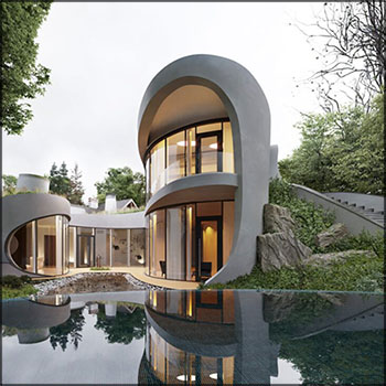 个人公寓别墅外部场景室外场景素材之家精选3D模型