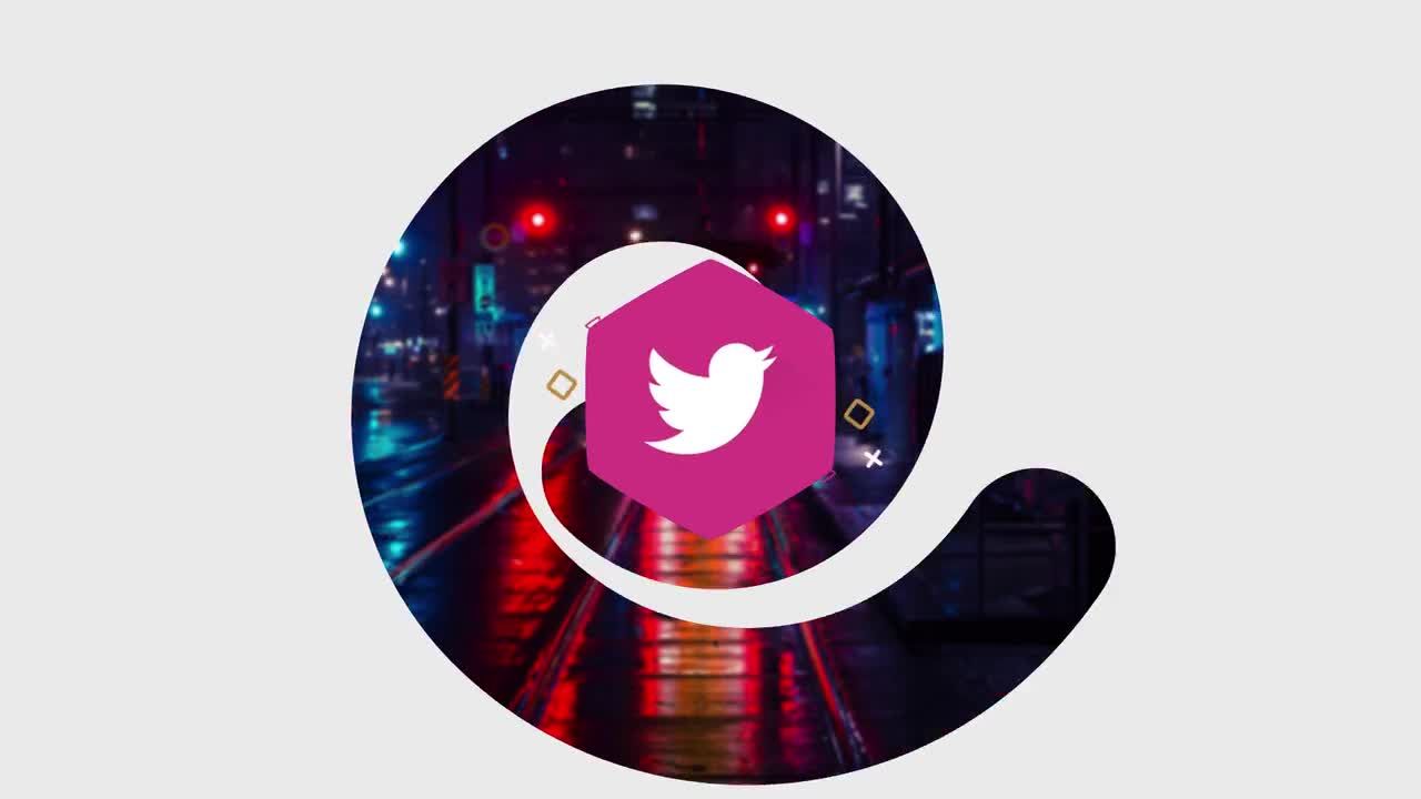 4个版本快速徽标显示素材库精选AE模板