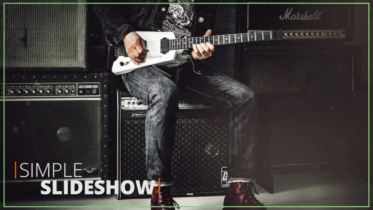 简单时尚幻灯片过渡素材库精选PR模板