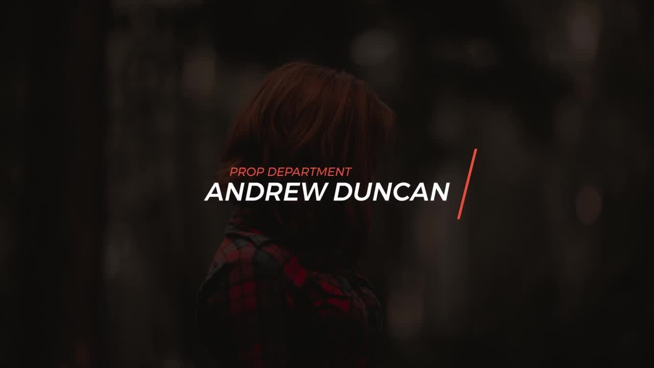 14个时尚简洁的全屏标题素材库精选AE模板