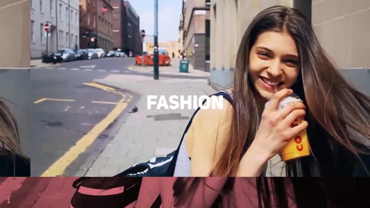 15个占位符时尚幻灯片素材库推荐PR模板