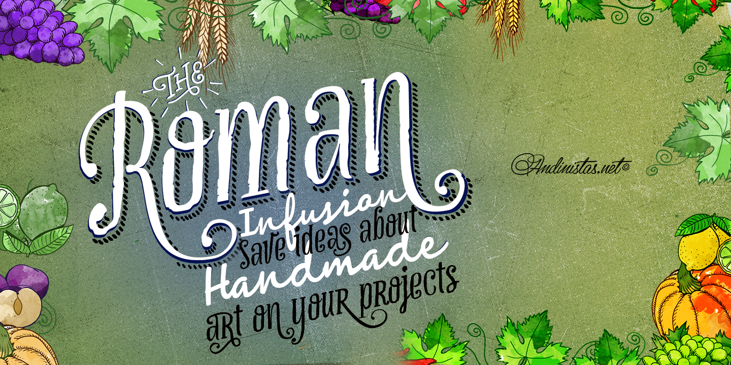 Infusion Font Family插图