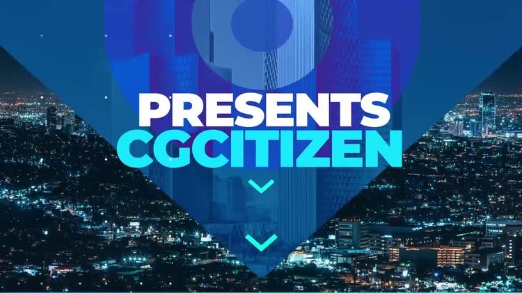 新潮创意的活动开场白素材库精选AE模板