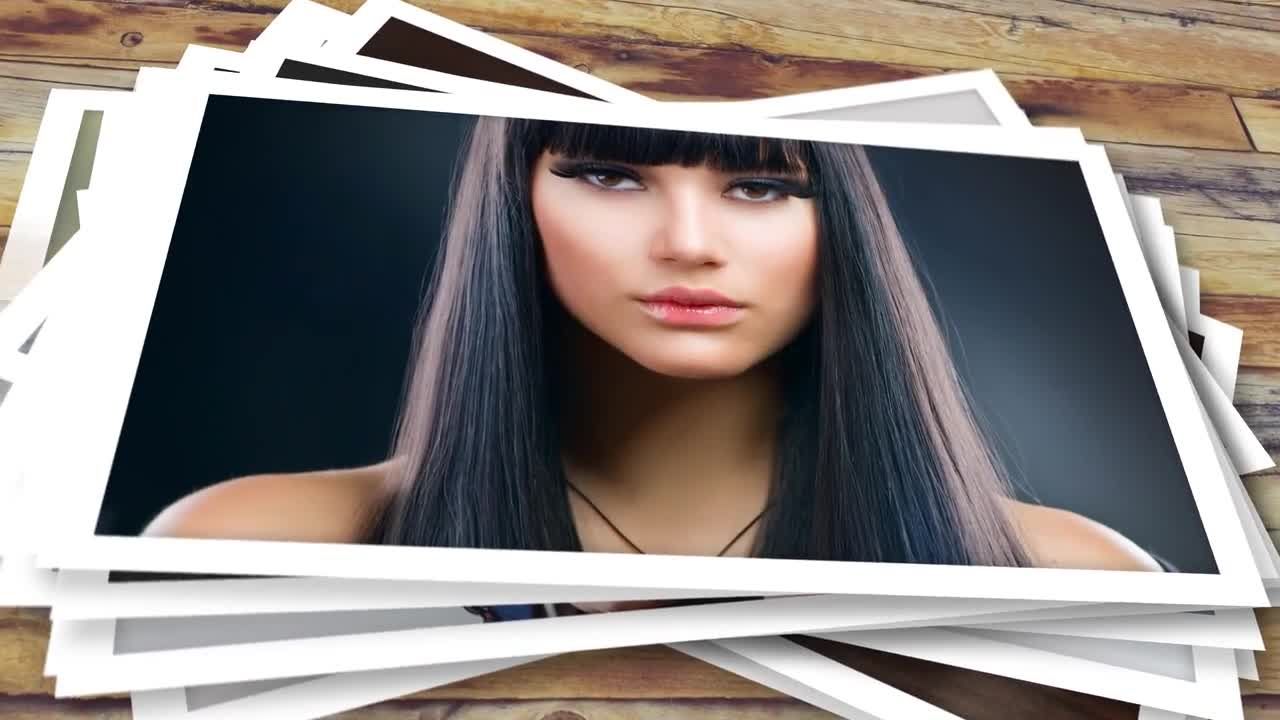 20个下降的照片素材库精选AE模板