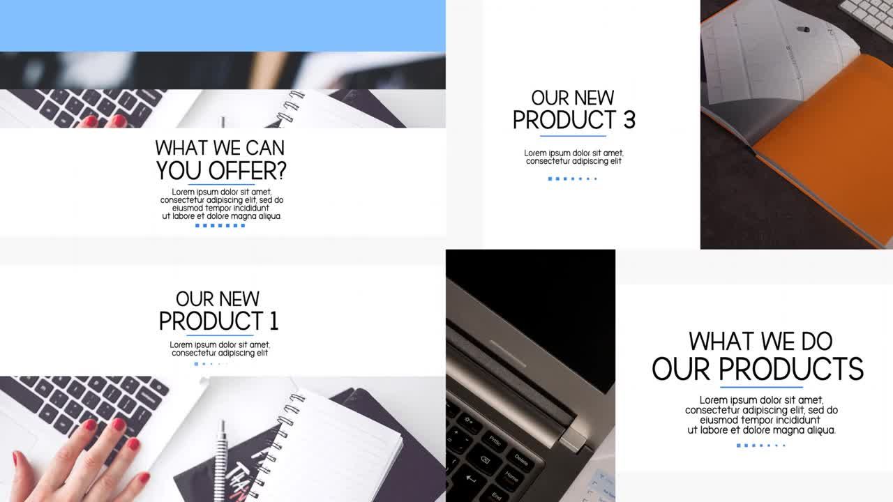 令人惊叹的商业和企业主题视频过渡素材库精选AE模板