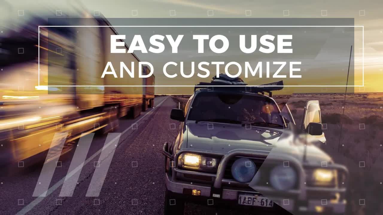 优雅的最小幻灯片素材库精选AE模板