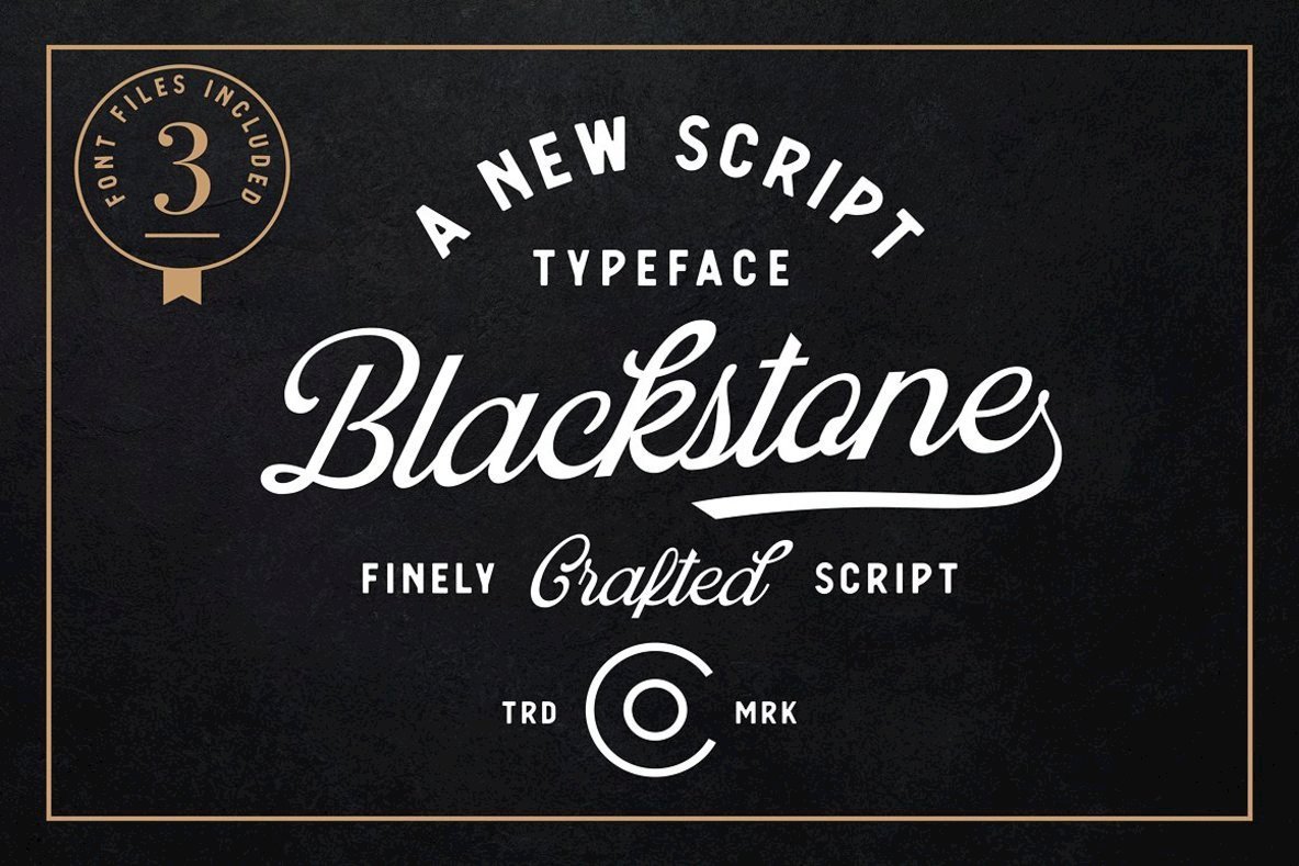 Blackstone Font Family素材之家精选英文字体