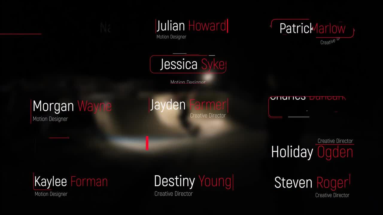 13个动画标题素材库精选AE模板