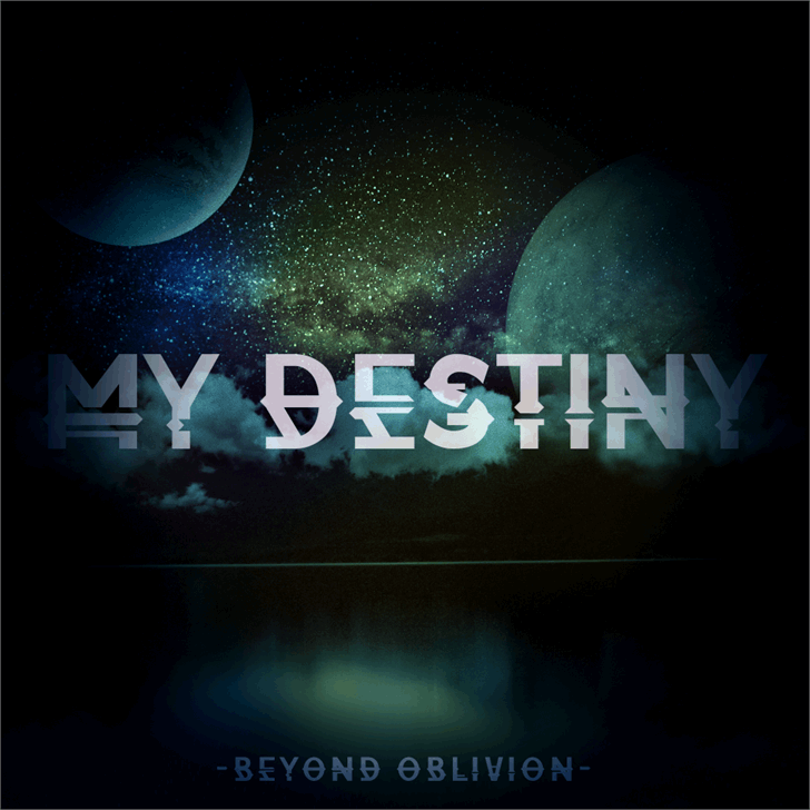 Beyond Oblivion Personal Use font插图