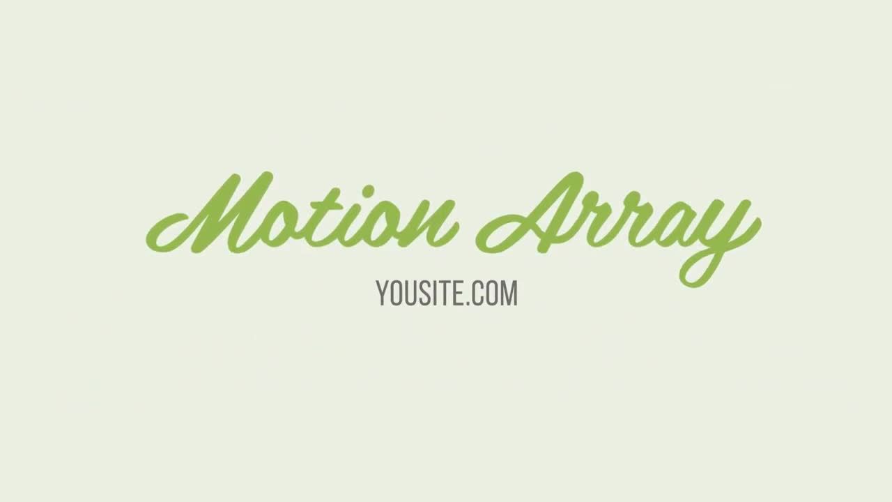 干净现代的文本创意过渡素材库精选AE模板