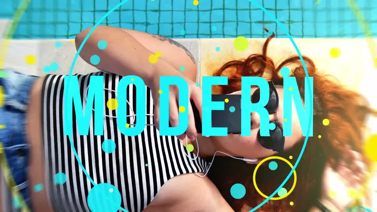 动感十足的文字视频过渡片头素材库精选AE模板