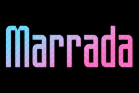 Marrada font素材之家精选英文字体
