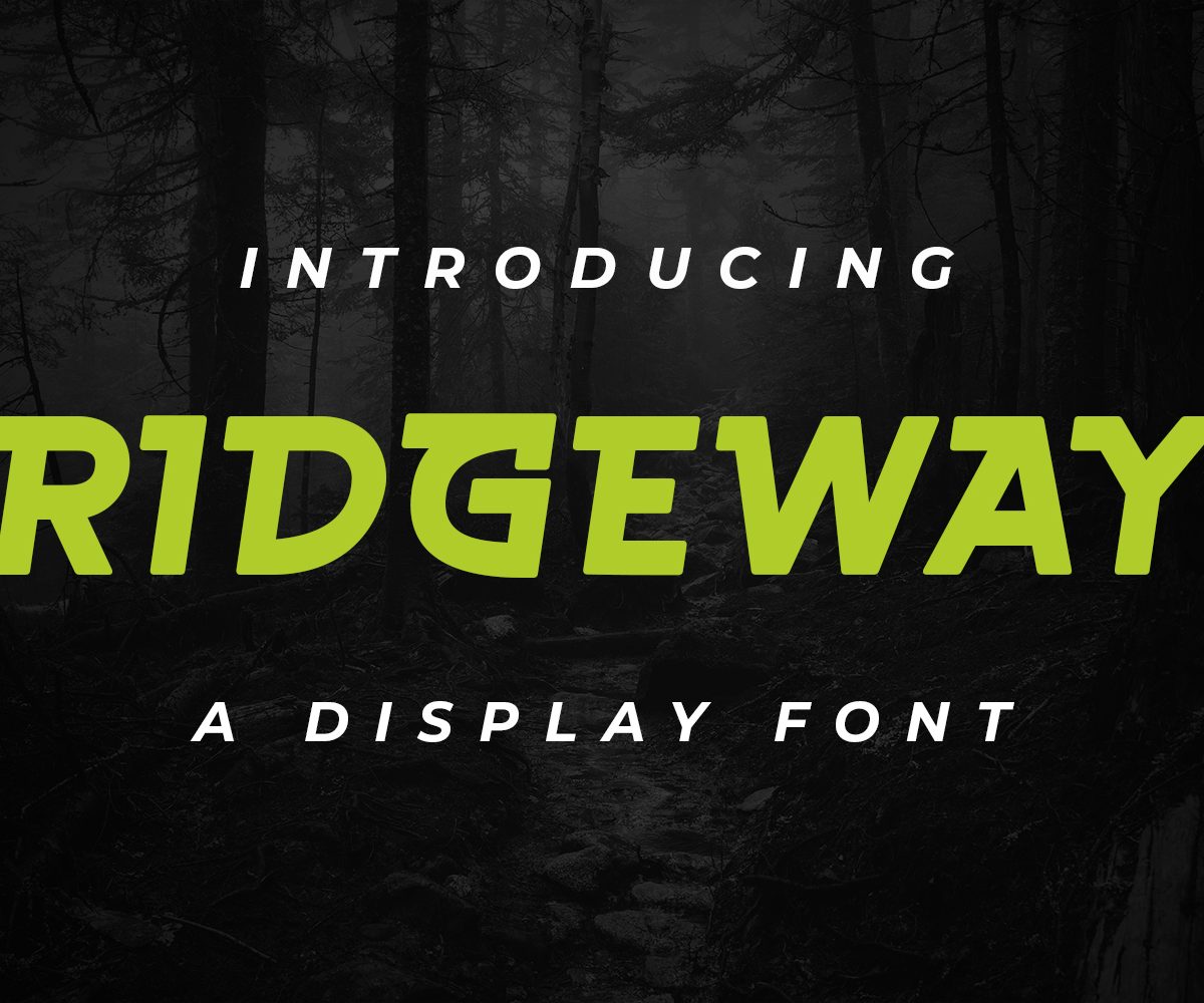 Ridgeway Regular Font素材之家精选英文字体