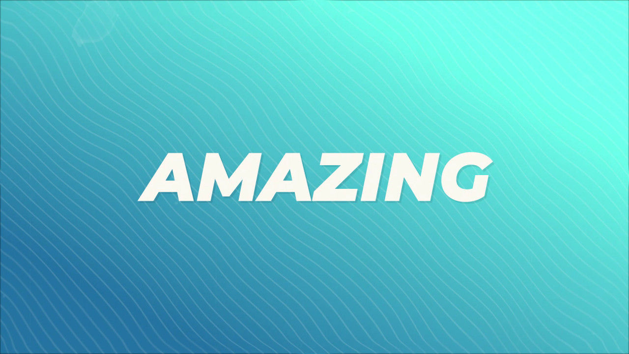 波纹动态文本动画设计素材库精选AE模板