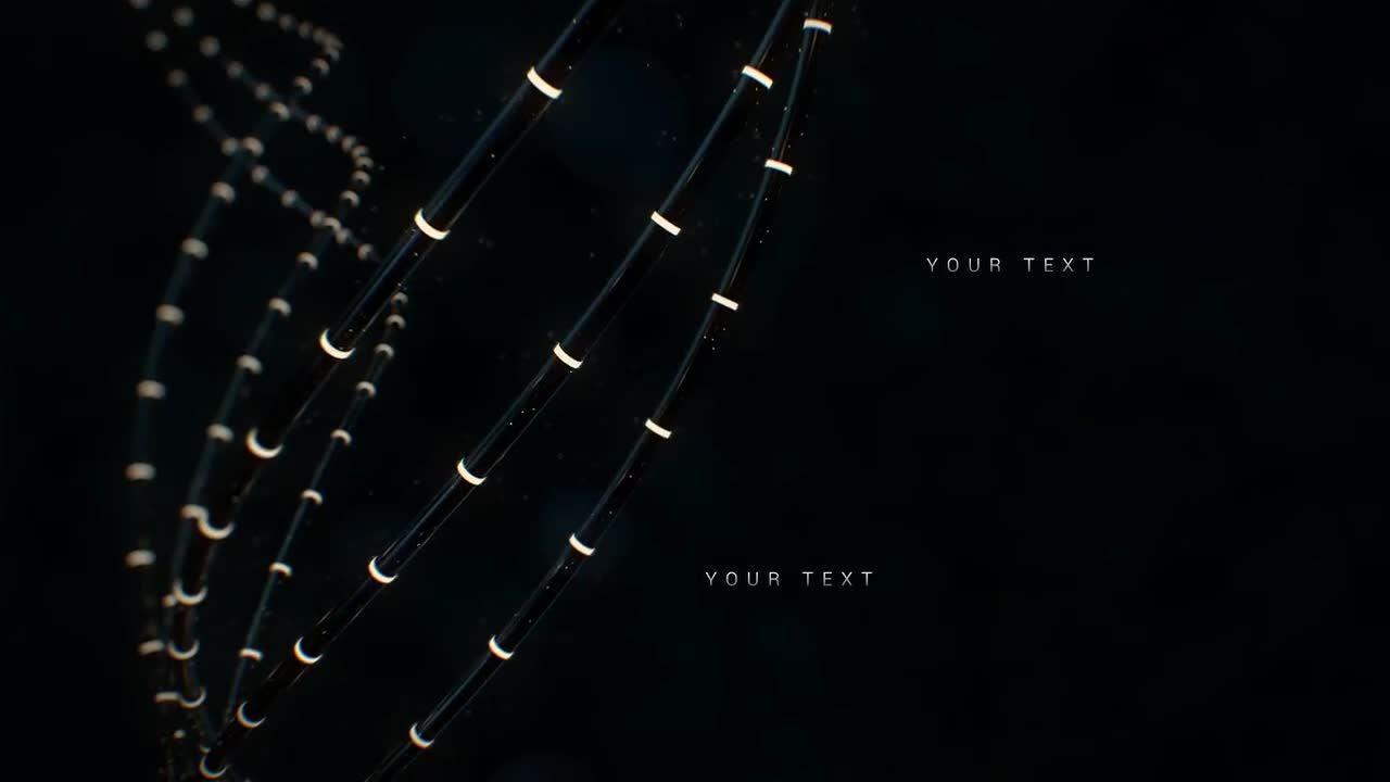 科幻电影标题动画素材库推荐PR模板