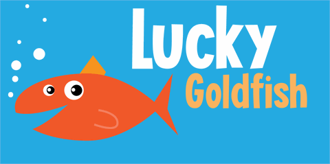Lucky Goldfish DEMO font素材之家精选英文字体