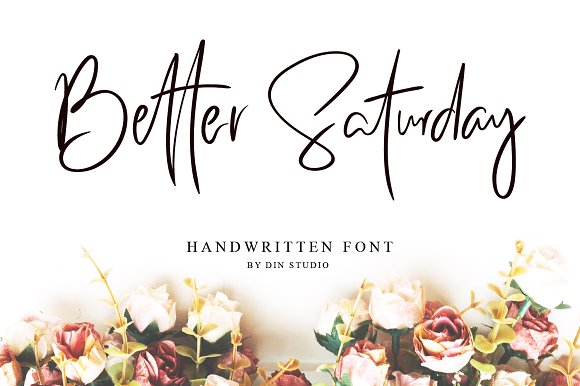 Better Saturday Font素材之家精选英文字体