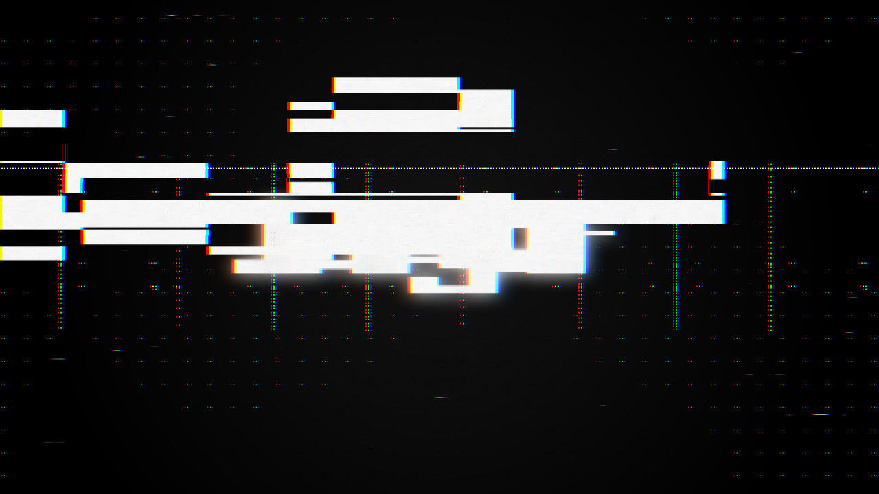 具有色差和噪声叠加的快速毛刺过渡效果素材库推荐Pr模板