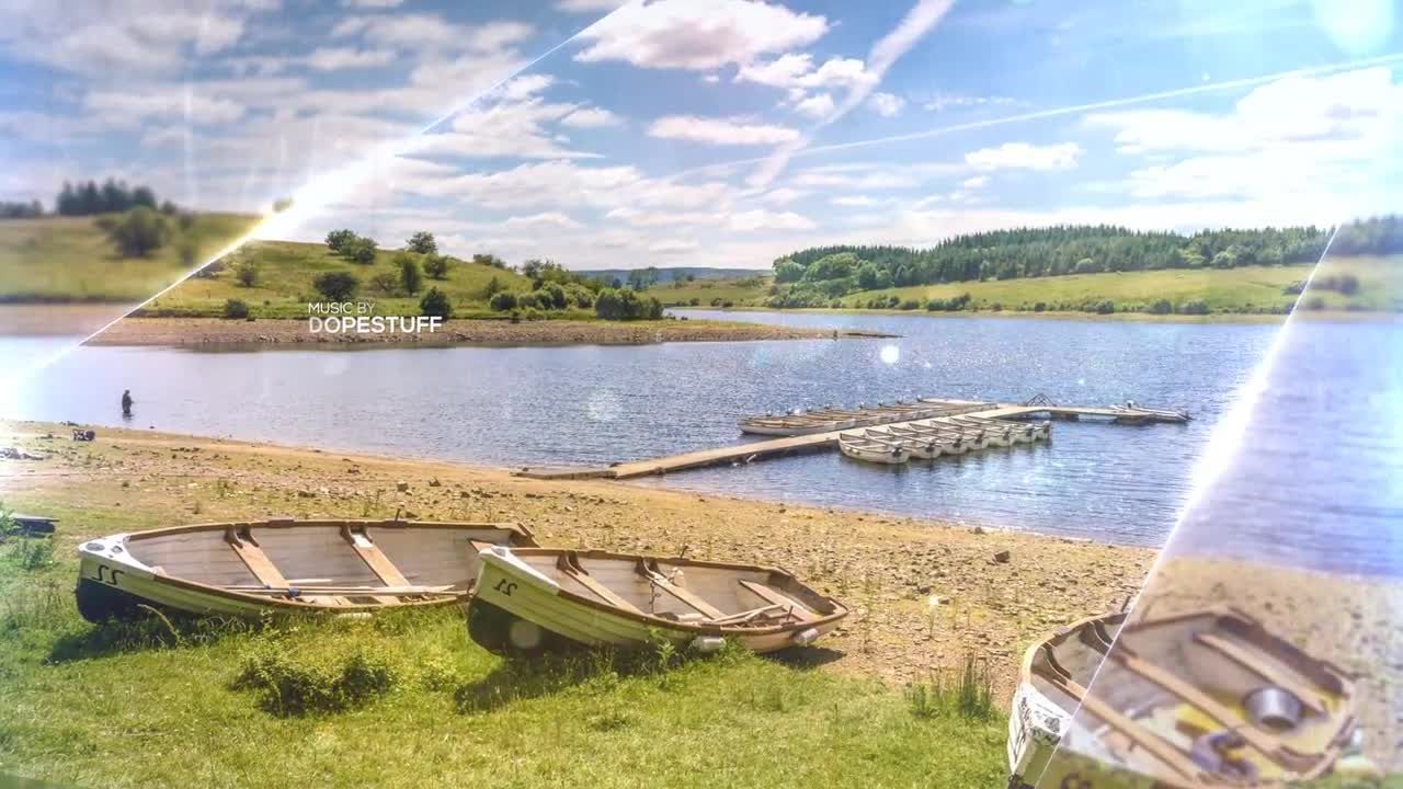 华丽设计照片幻灯片时尚过渡素材库精选AE模板