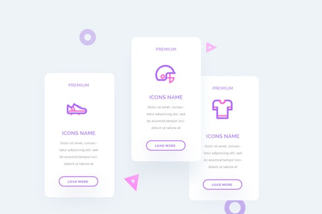 体育运动矢量图标素材 UICON Sports Icons插图(4)