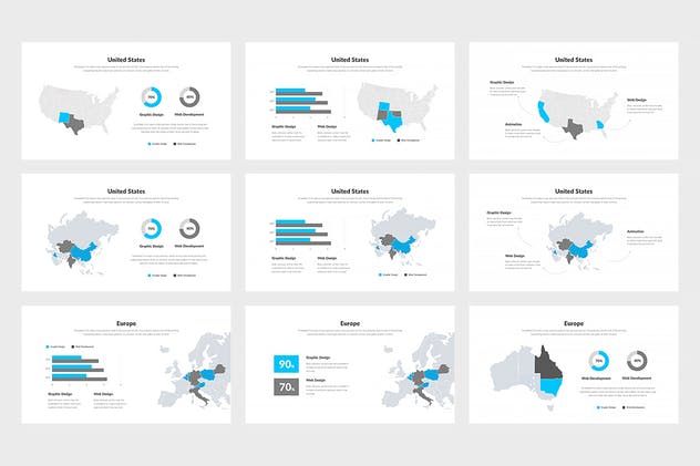 市场分析报告PPT幻灯片设计模板 Koultura : Powerpoint Presentation插图(8)